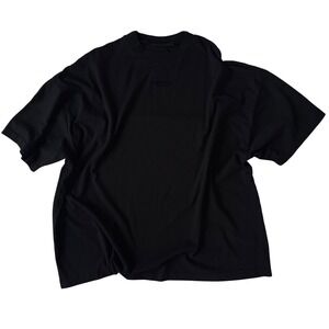 ESSENTIALS Fear of God Oversized Black T-Shirt Heavyweight Streetwear Staple, XL